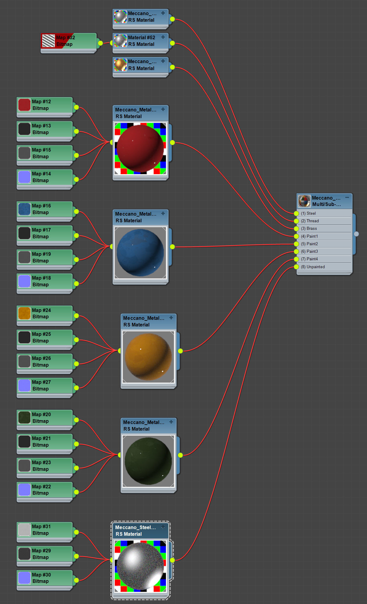 Meccano Parts Free 3D model_4