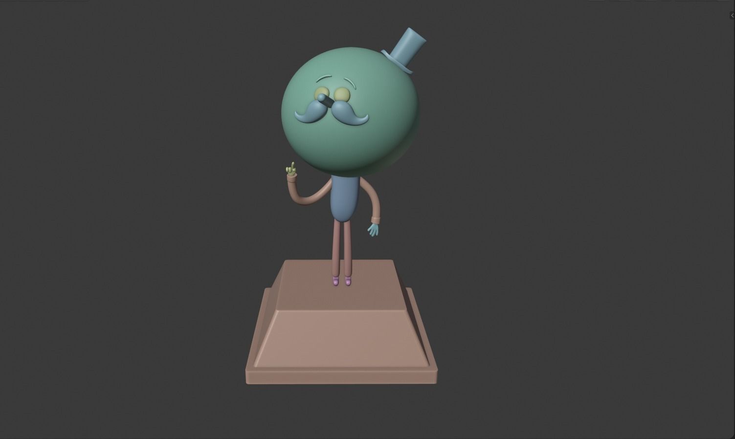 Regular Show Pops   3D print model_27