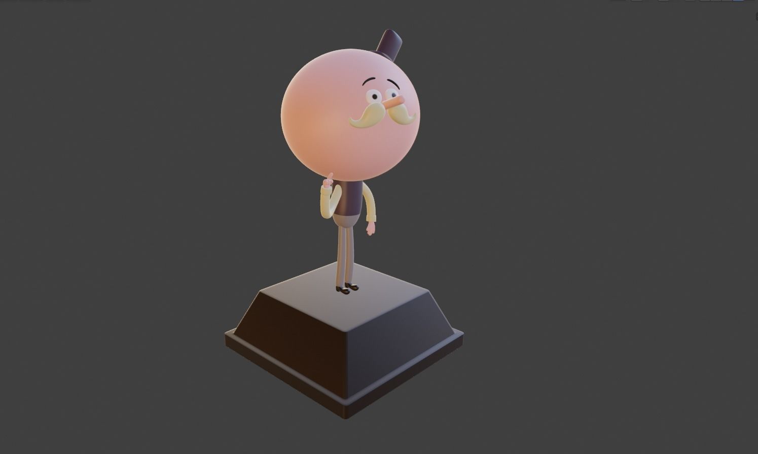 Regular Show Pops   3D print model_23