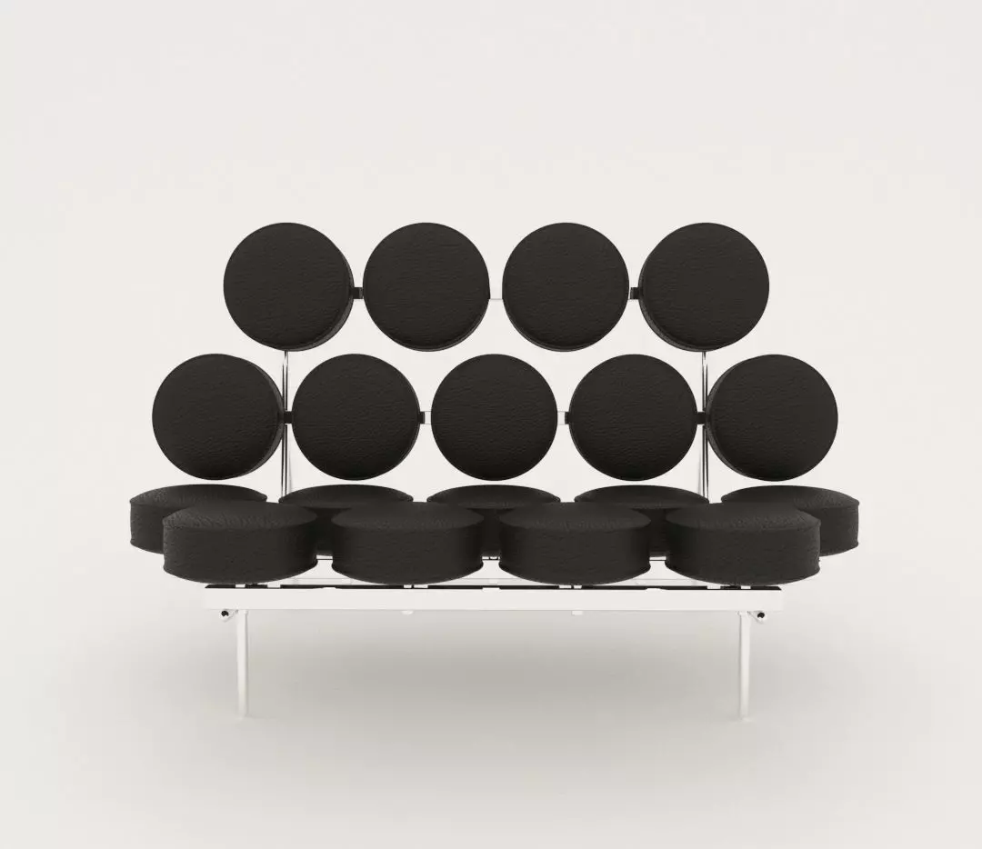 george nelson marshmallow sofa 3D model
