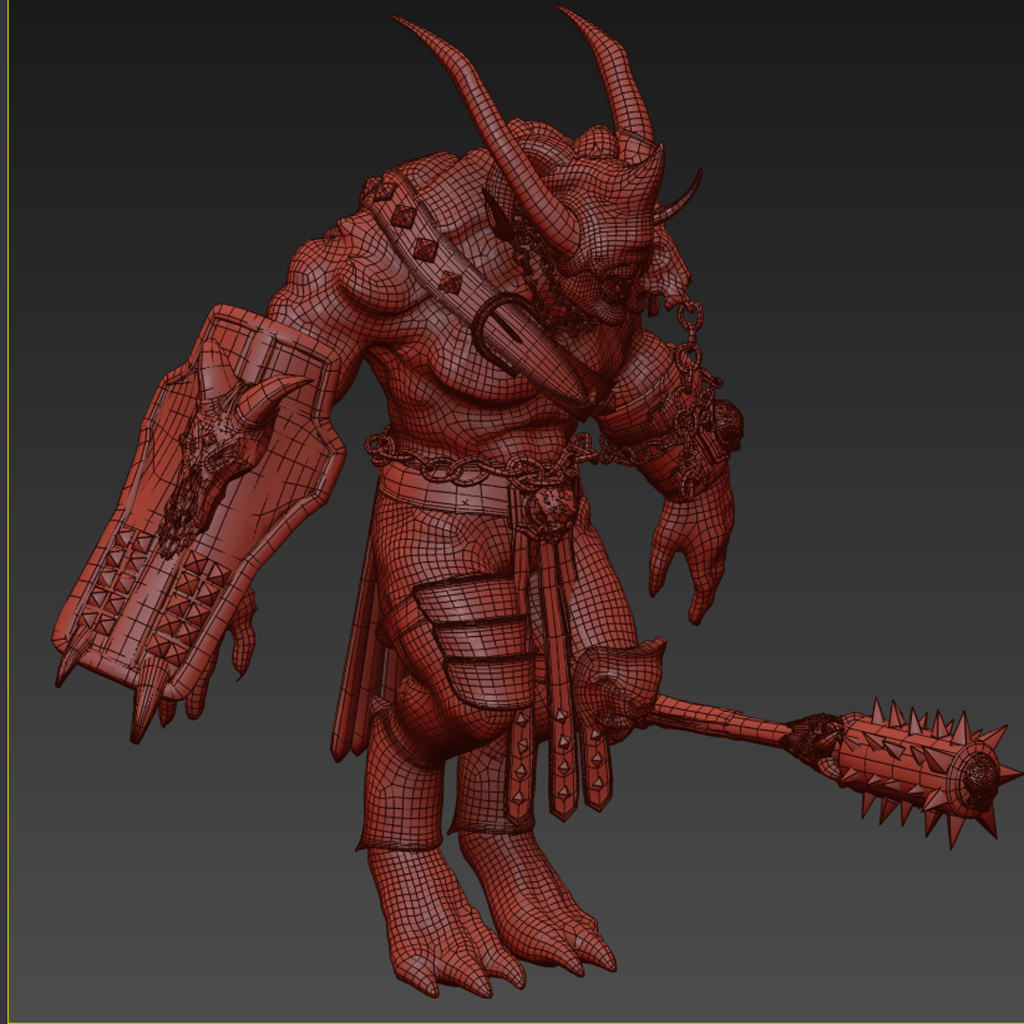 Heavy Demon 3D model_14