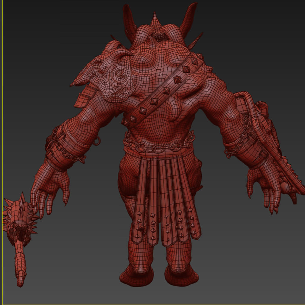 Heavy Demon 3D model_13