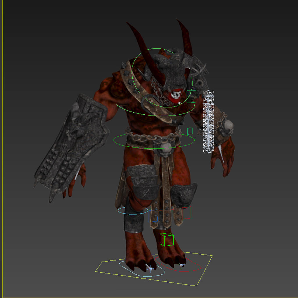 Heavy Demon 3D model_7