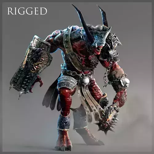 Heavy Demon 3D model