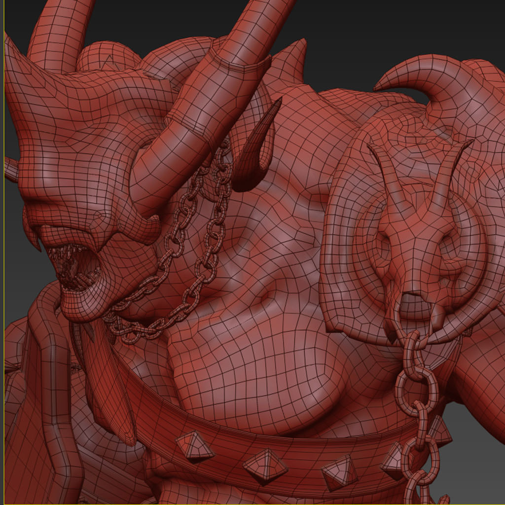 Heavy Demon 3D model_12