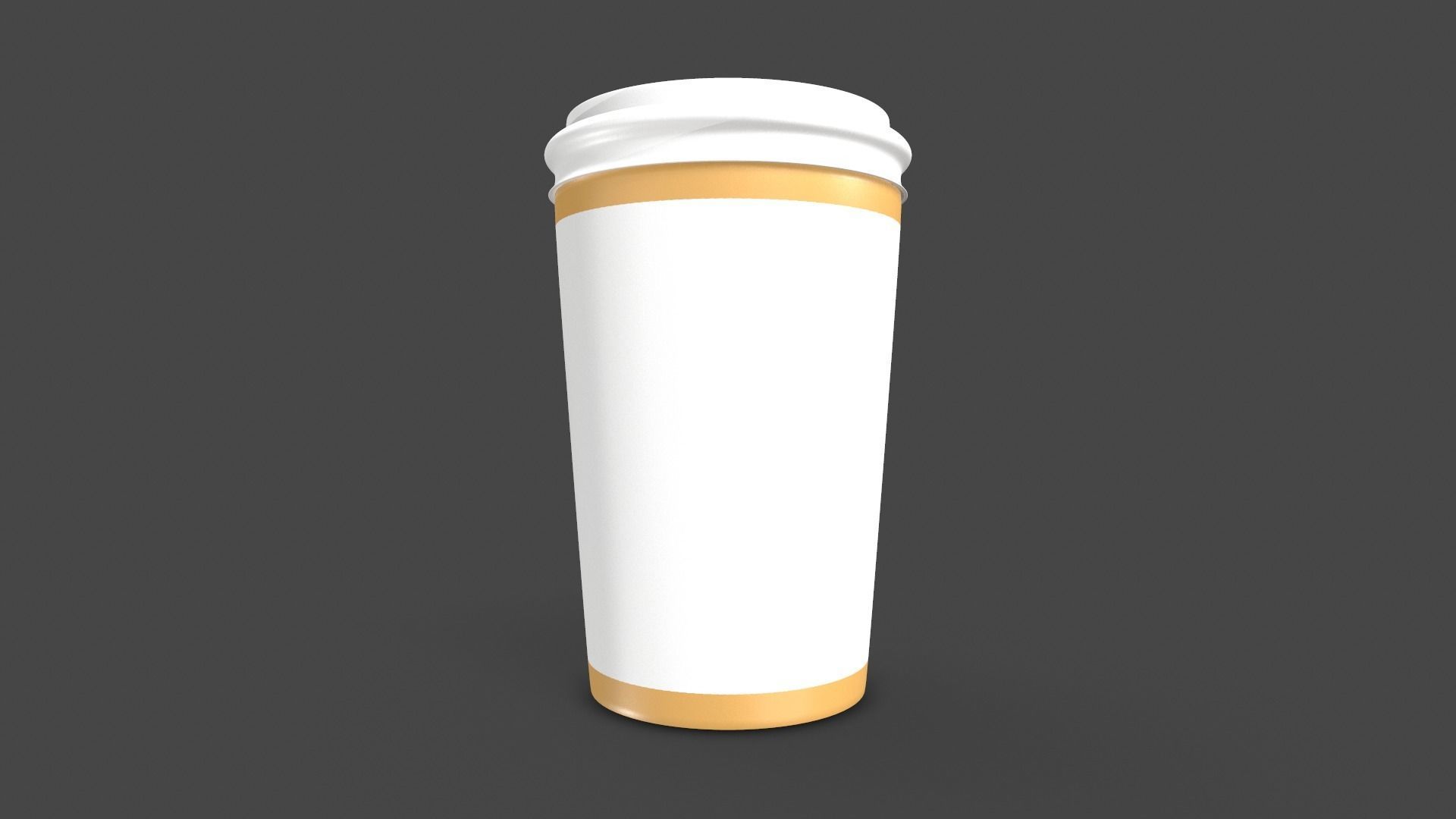 3D Paper Coffee Cups model 3D model_7