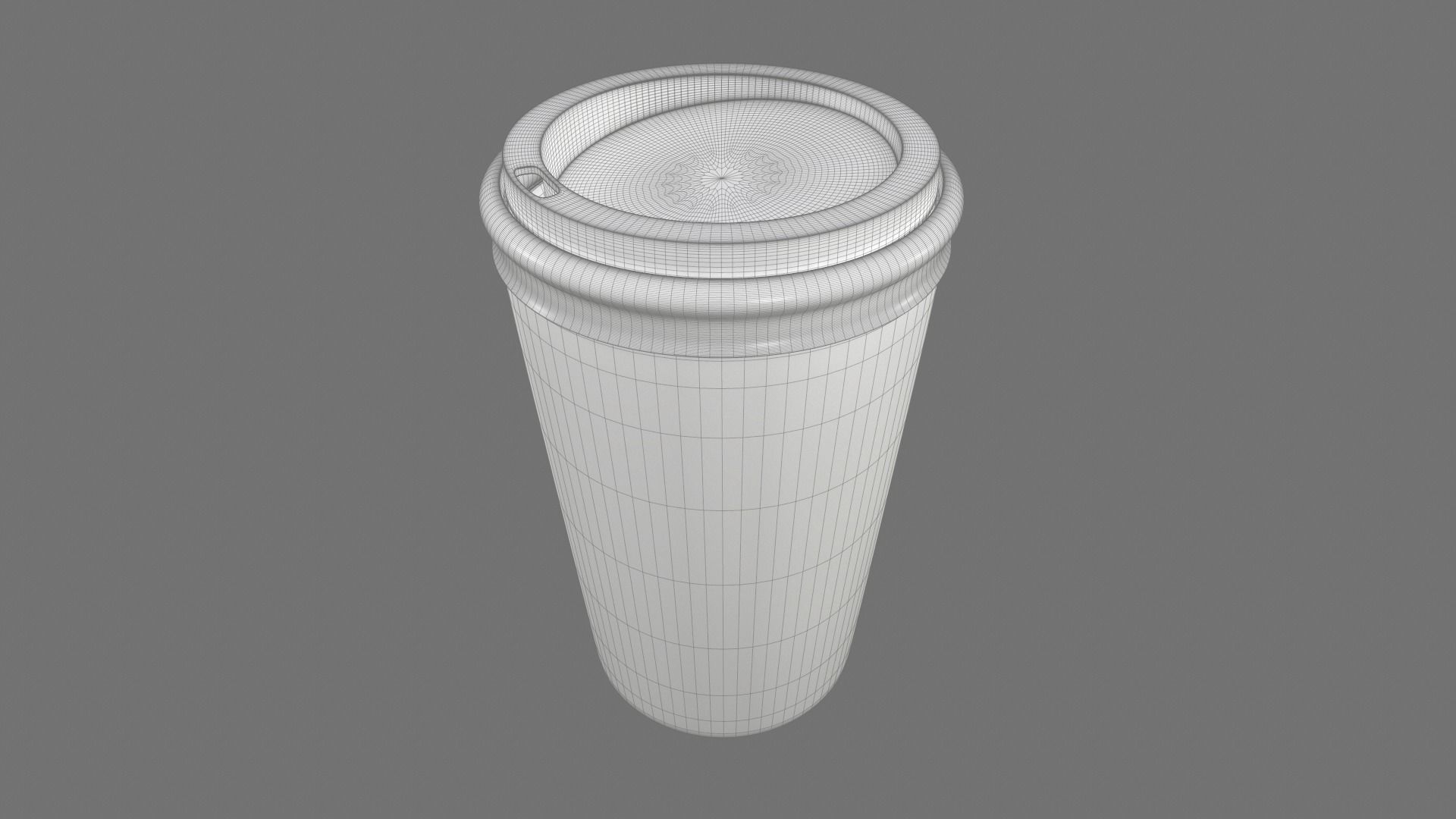 3D Paper Coffee Cups model 3D model_15
