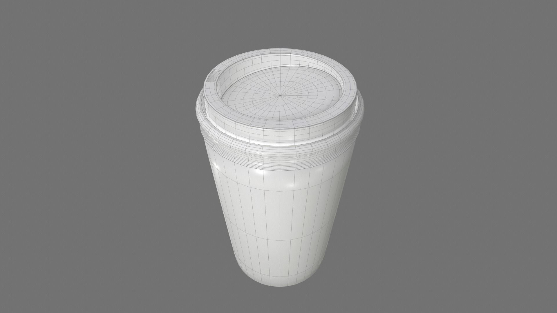 3D Paper Coffee Cups model 3D model_13