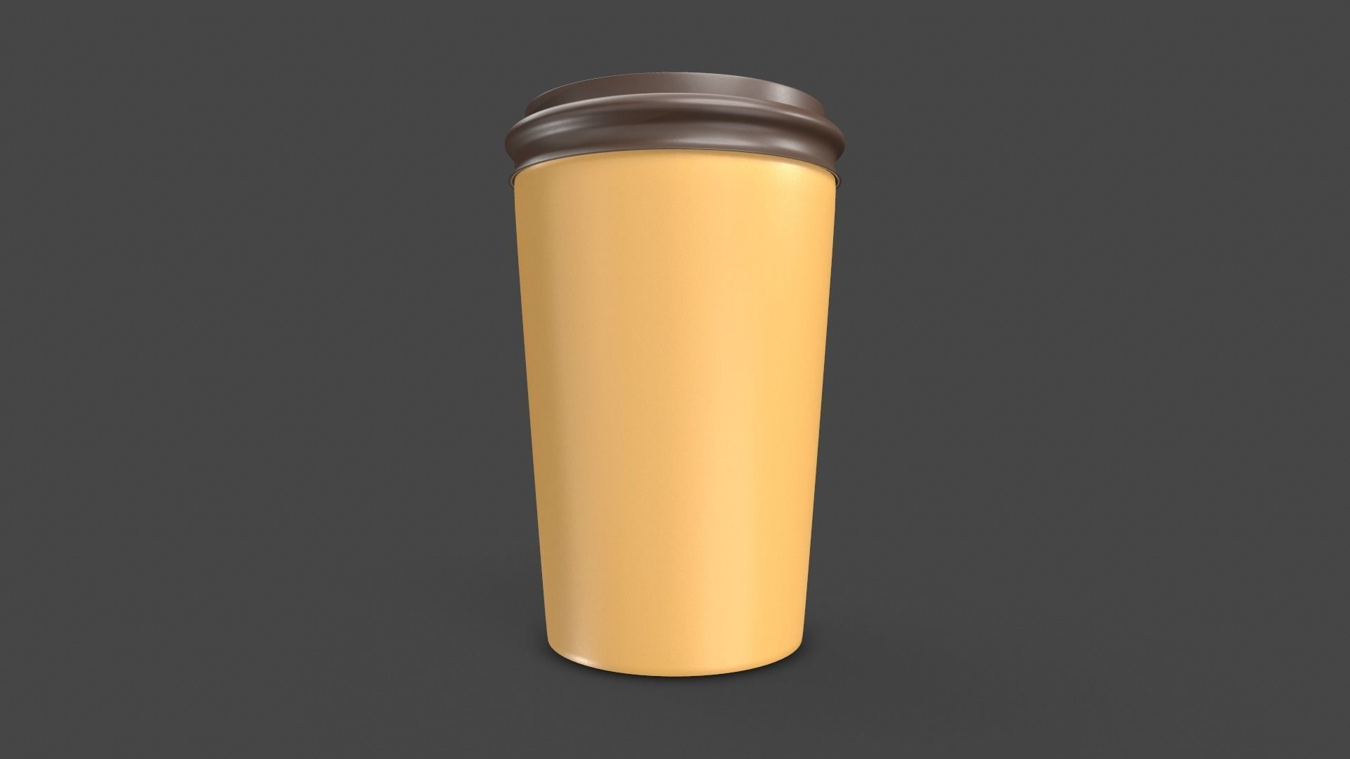 3D Paper Coffee Cups model 3D model_4