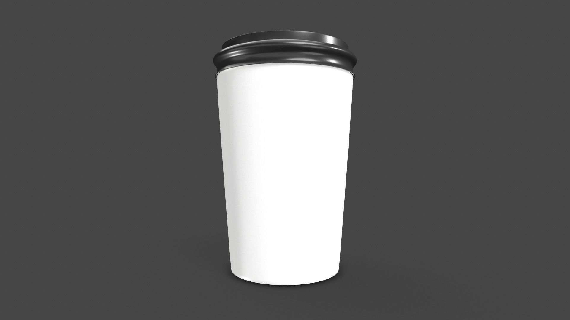 3D Paper Coffee Cups model 3D model_8