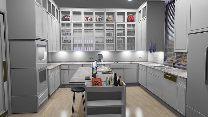 Kitchen Design 2021 3D model
