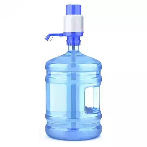 Dispenser Water Bottle with Plastic Pump