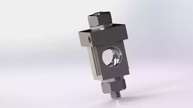 Mechanical clamp model 3D model