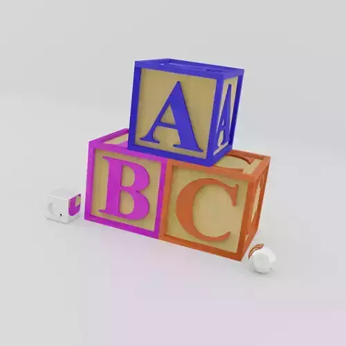 Kids Letter Blocks - ABC Letters