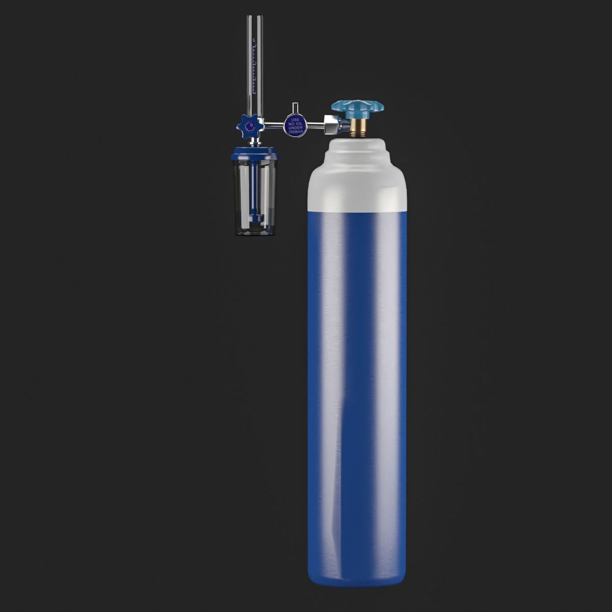 Oxygen masck 3D model 3D model_4