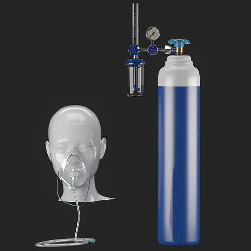 Oxygen masck 3D model 3D model