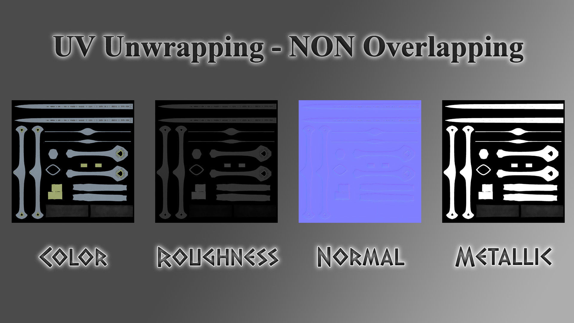 The Anduril Sword 3D model_11