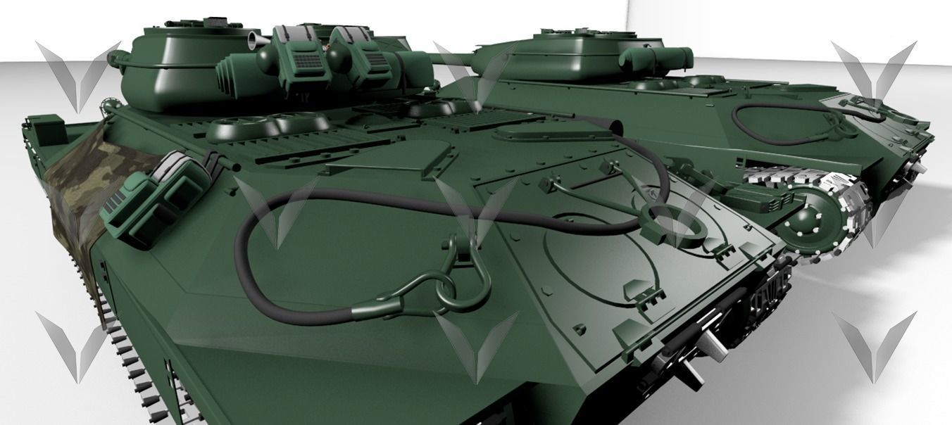 IS-6 Object 252 3D model_6