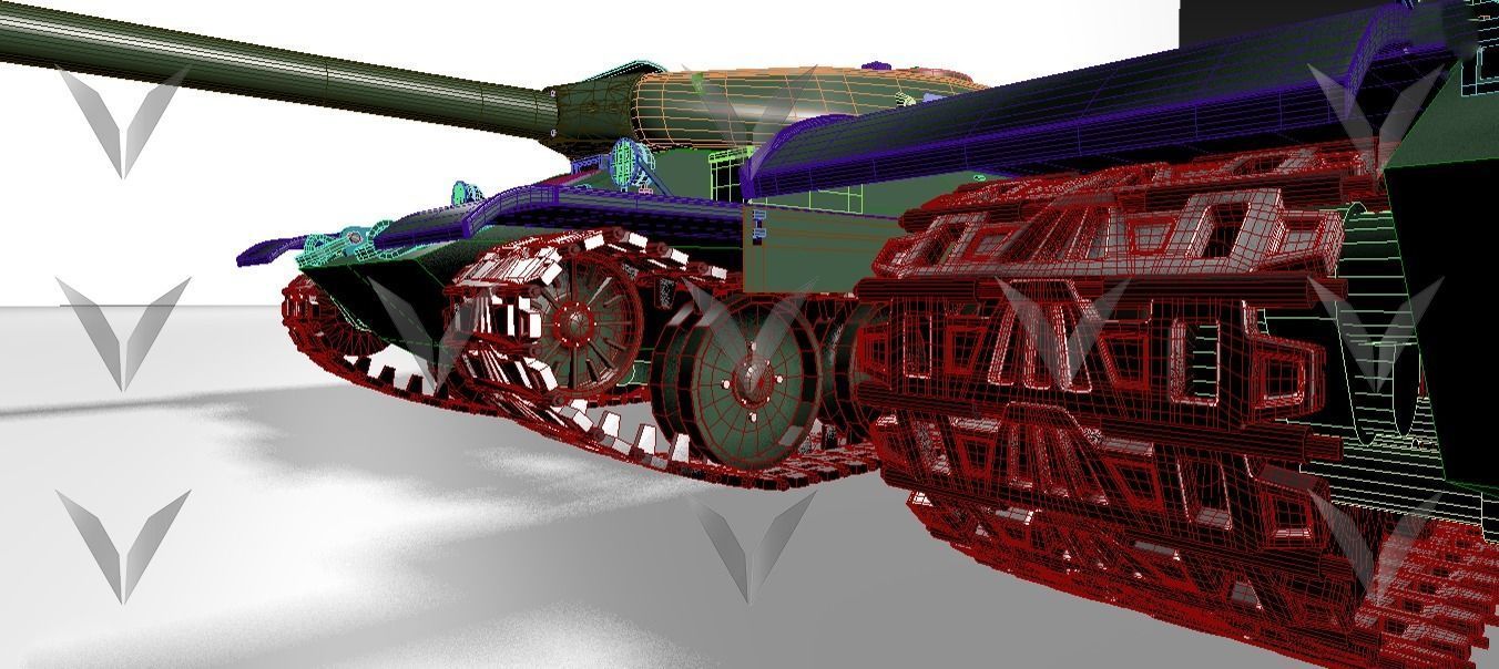 IS-6 Object 252 3D model_14