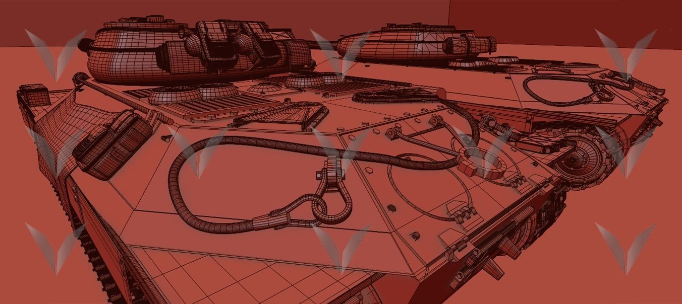 IS-6 Object 252 3D model_8