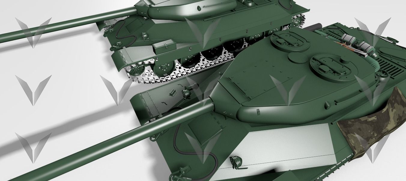 IS-6 Object 252 3D model_9