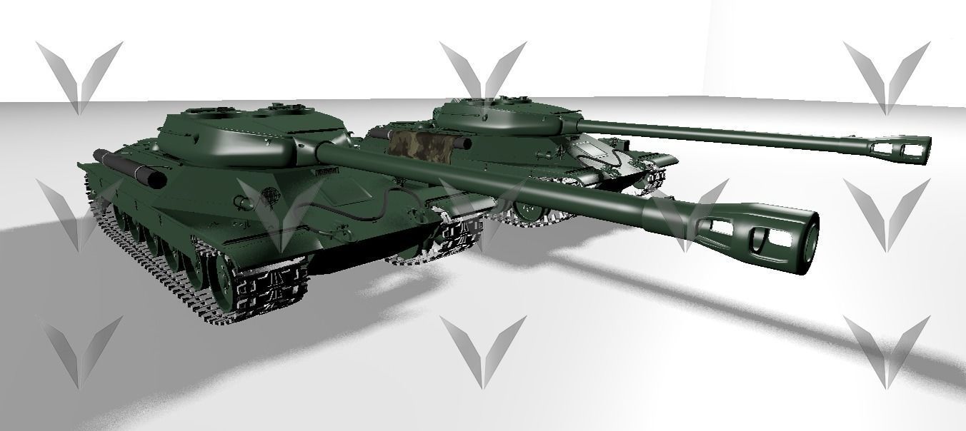 IS-6 Object 252 3D model_1