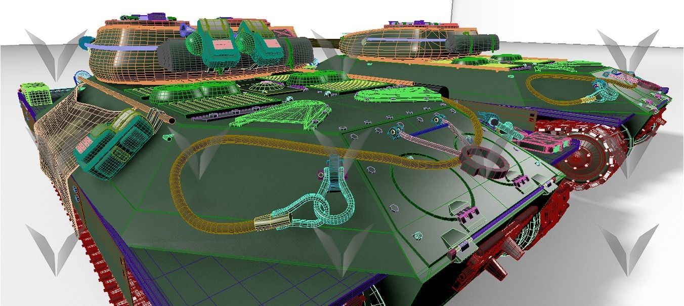 IS-6 Object 252 3D model_7