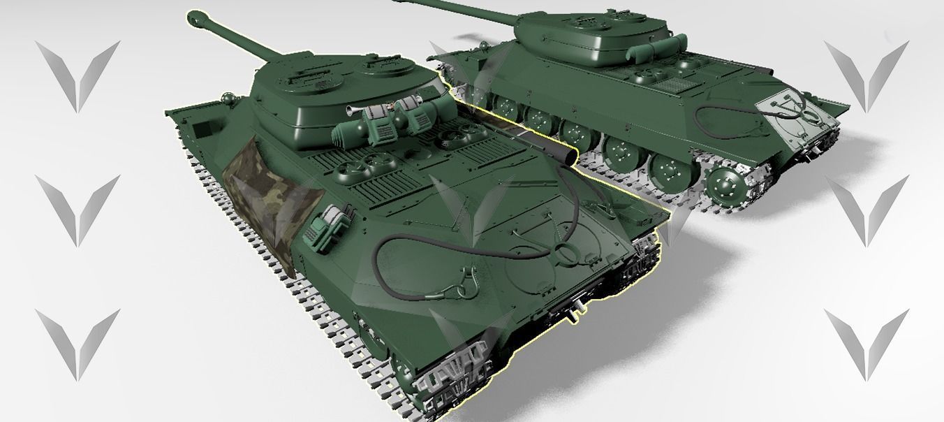 IS-6 Object 252 3D model_3