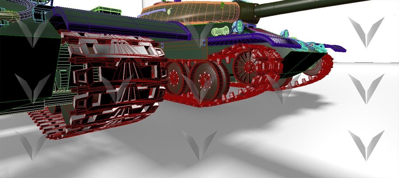 IS-6 Object 252 3D model_11