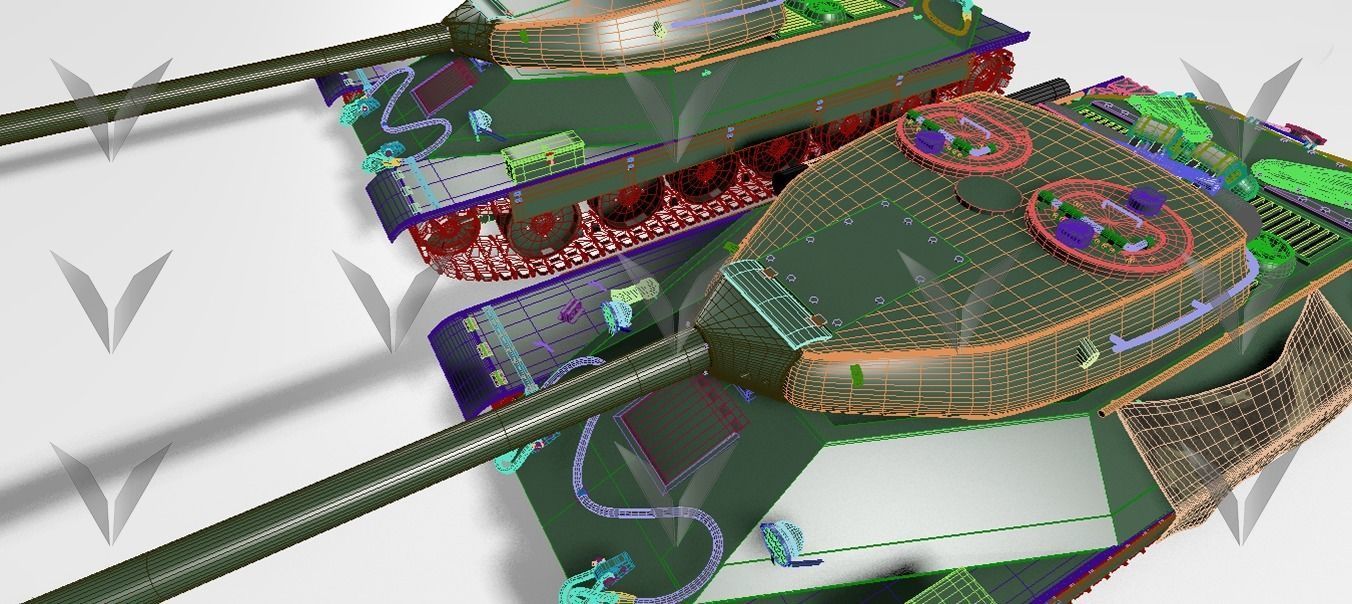 IS-6 Object 252 3D model_12