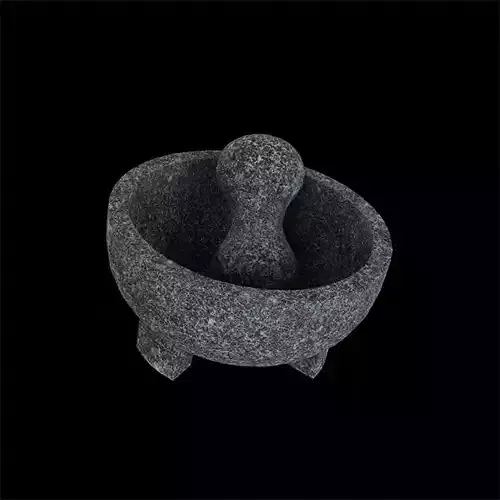 Granite Molcajete dark Grey