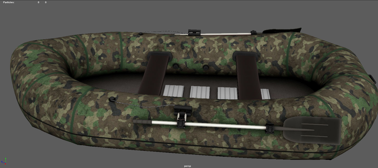 FISHING BOAT 3D model_14