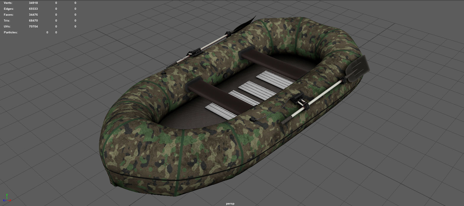 FISHING BOAT 3D model_5