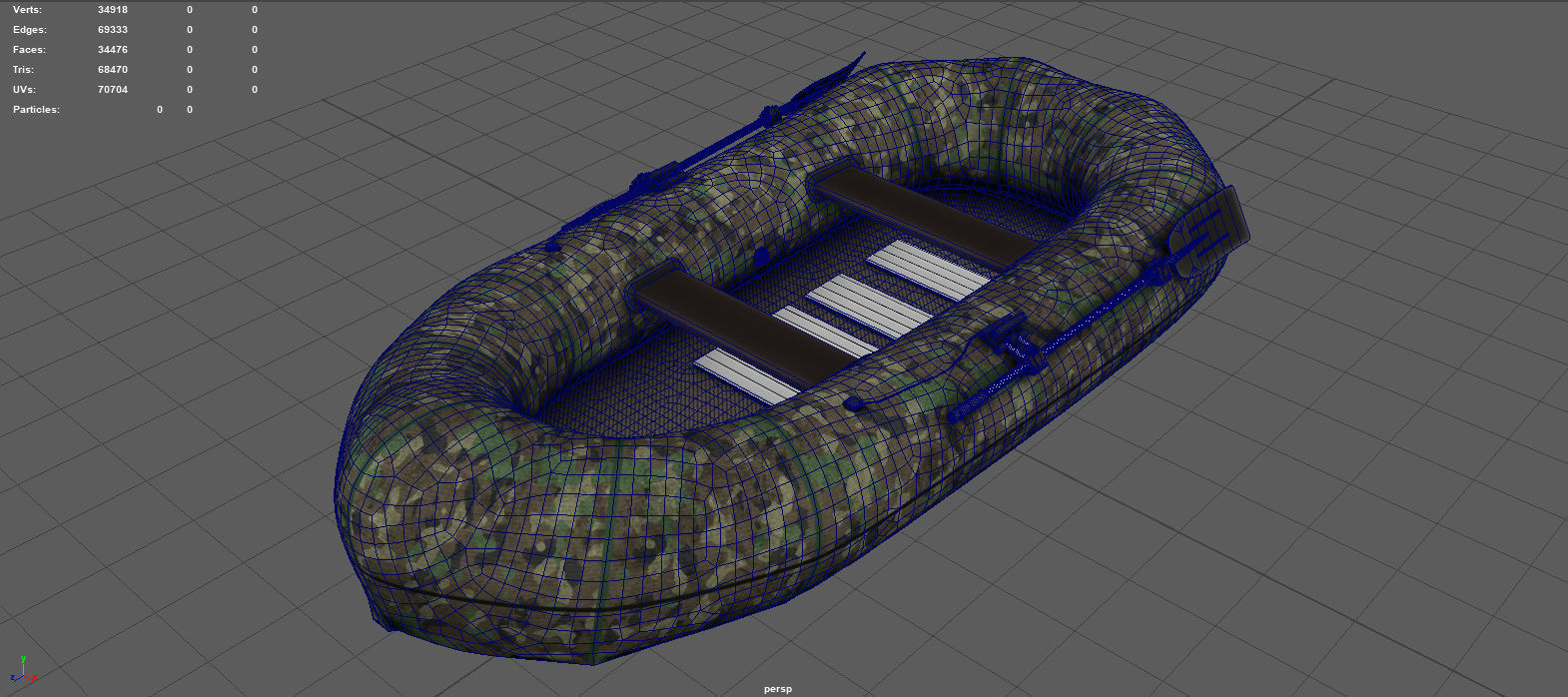 FISHING BOAT 3D model_8