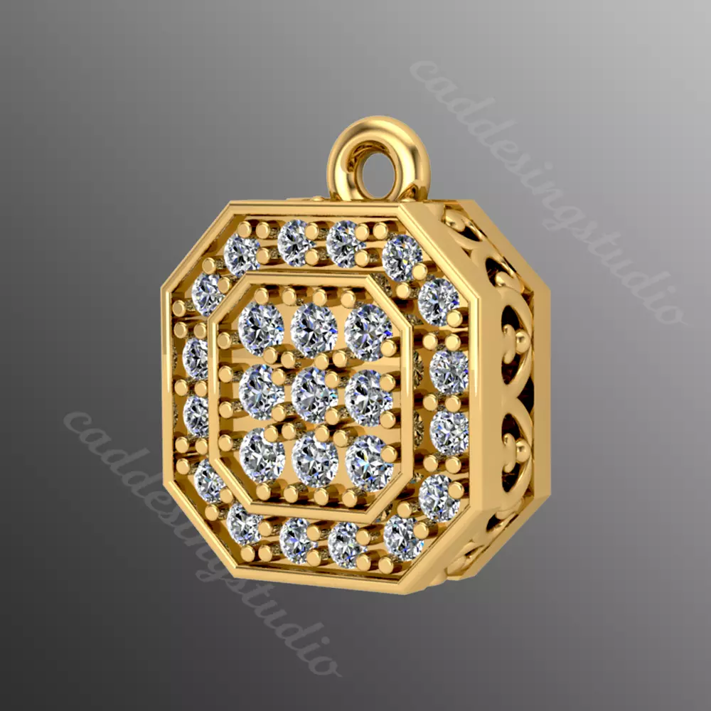 Pendant ak3 3D print model