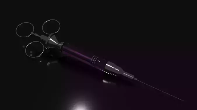 Syringe 3d