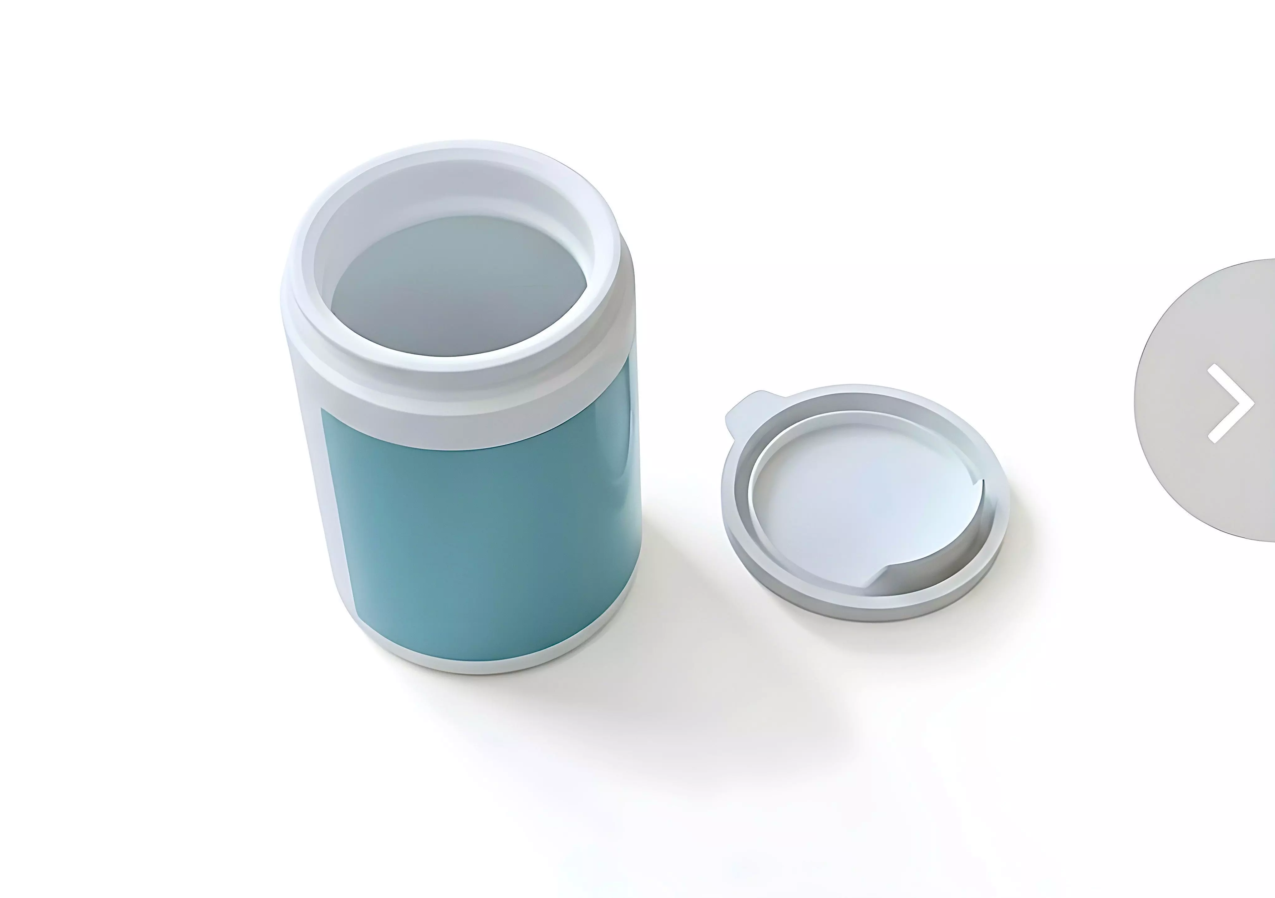 Vitamin Container 3D Model 3D model
