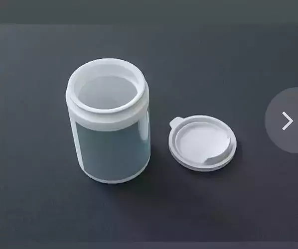Vitamin Container 3D Model