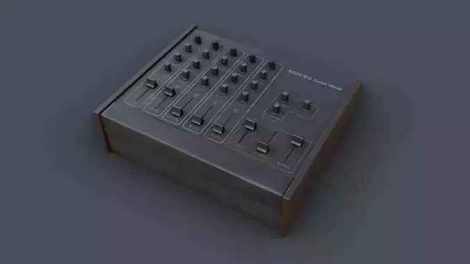 Vintage Audio Mixer
