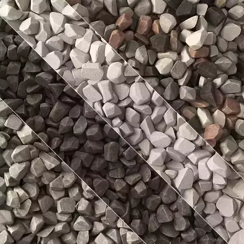 Gravel small crumb decor n1 3D model