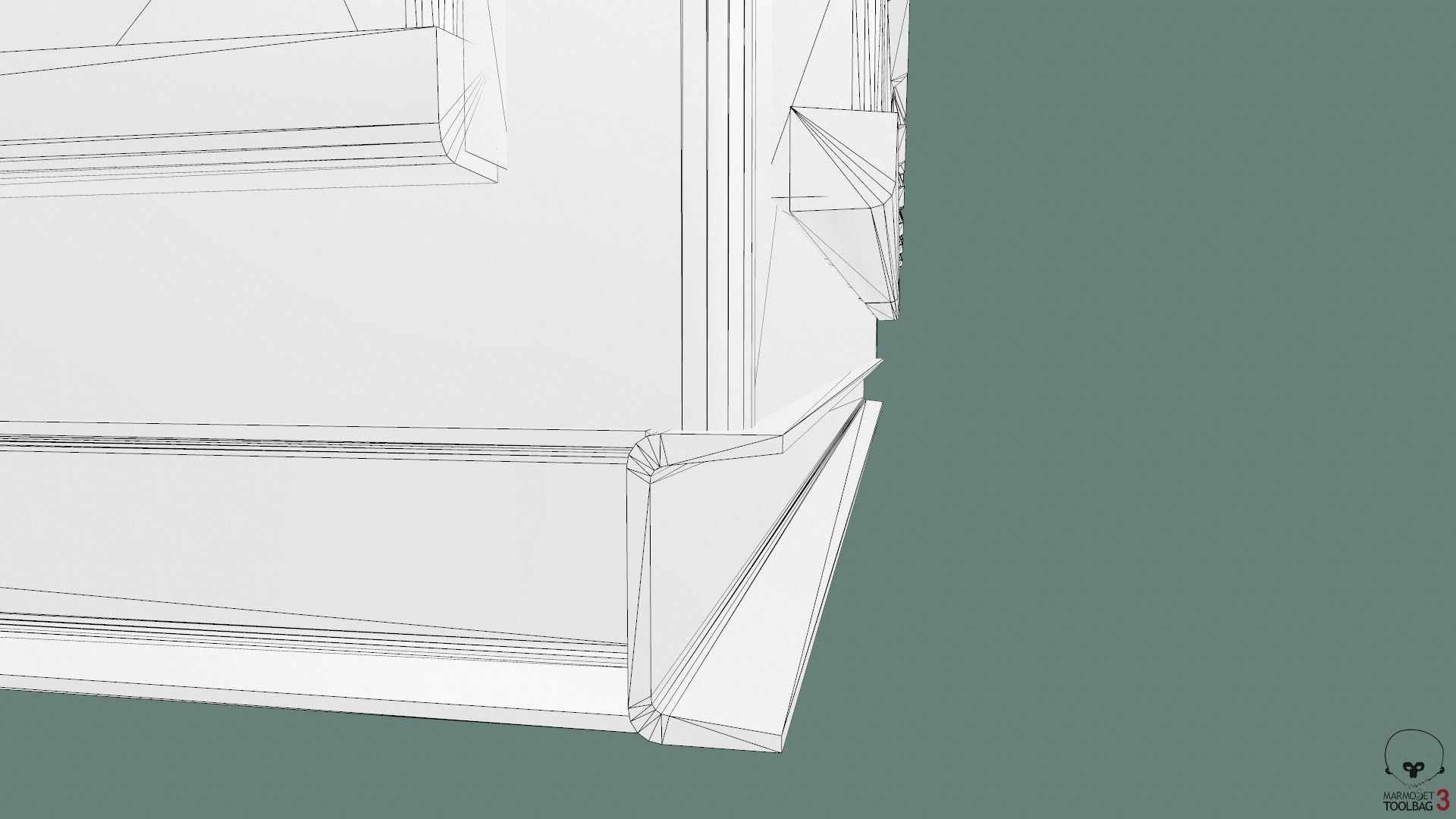 Transformer Substation Low-poly 3D model_53