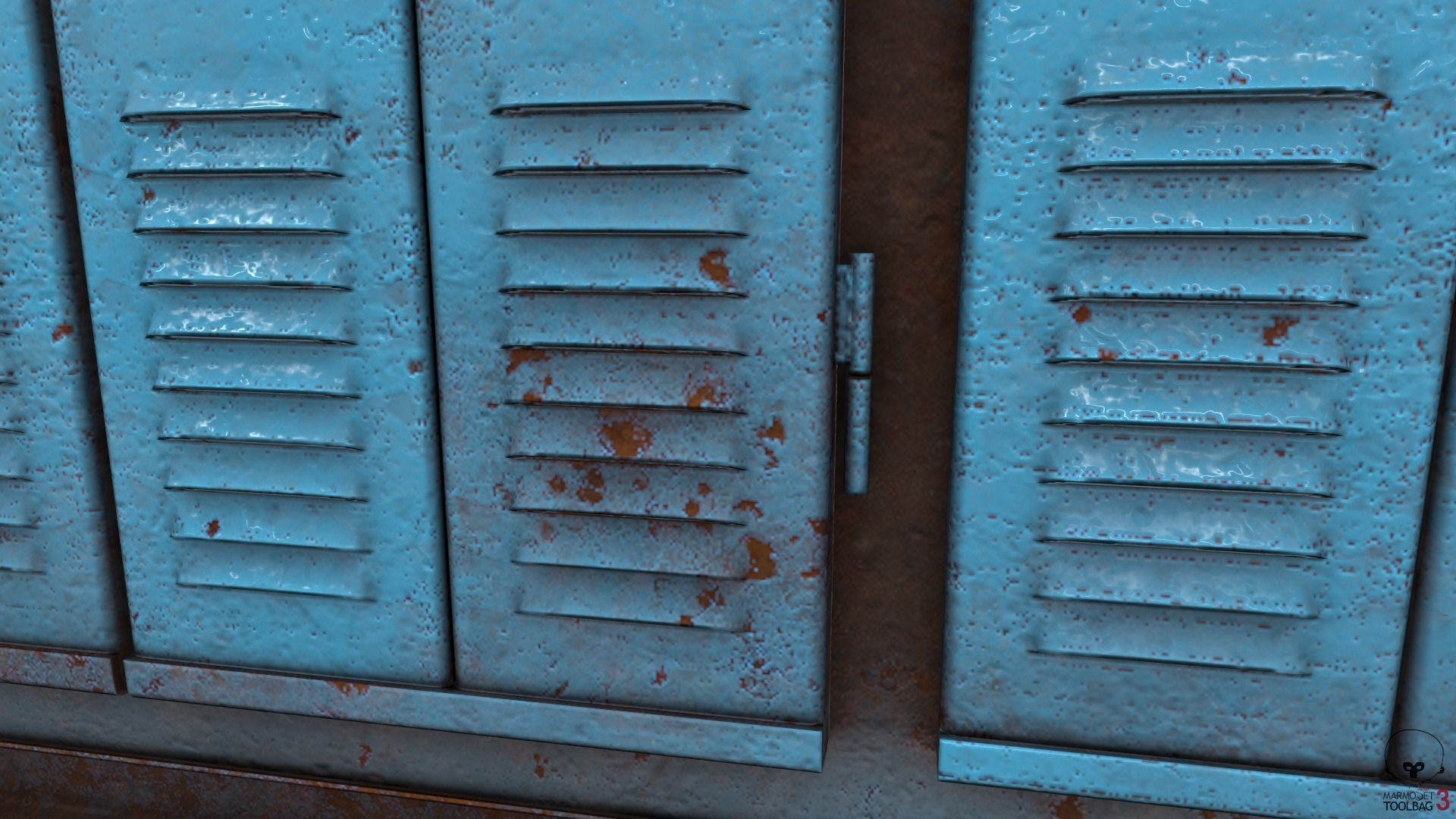 Transformer Substation Low-poly 3D model_20