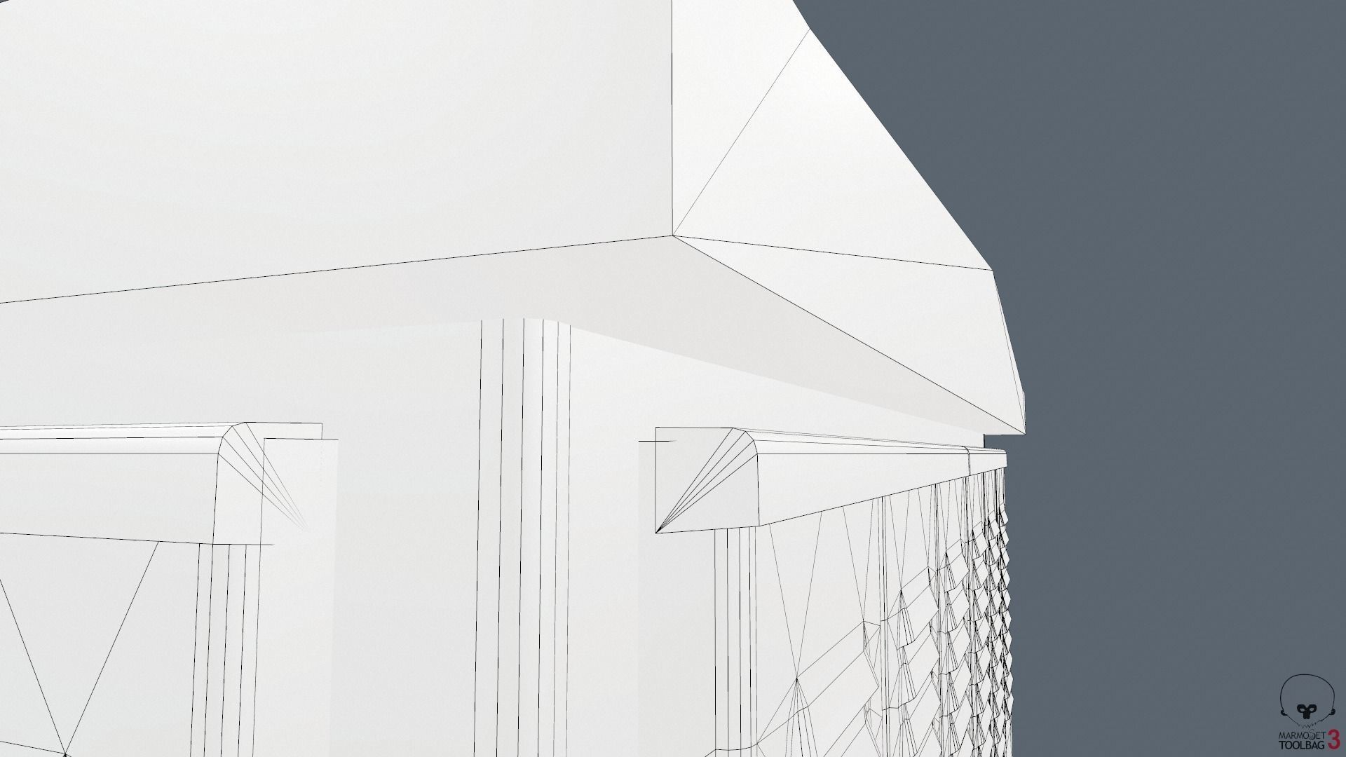 Transformer Substation Low-poly 3D model_44