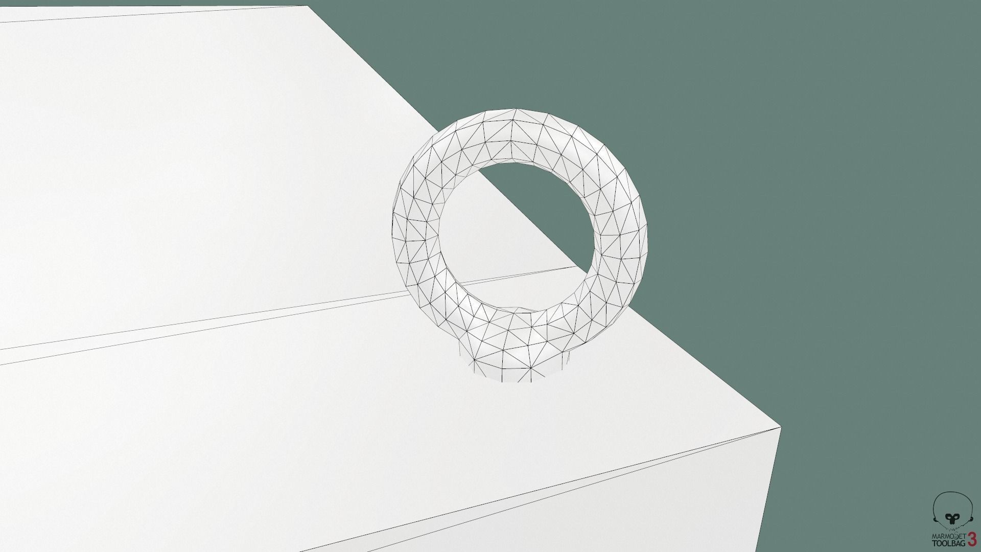 Transformer Substation Low-poly 3D model_51