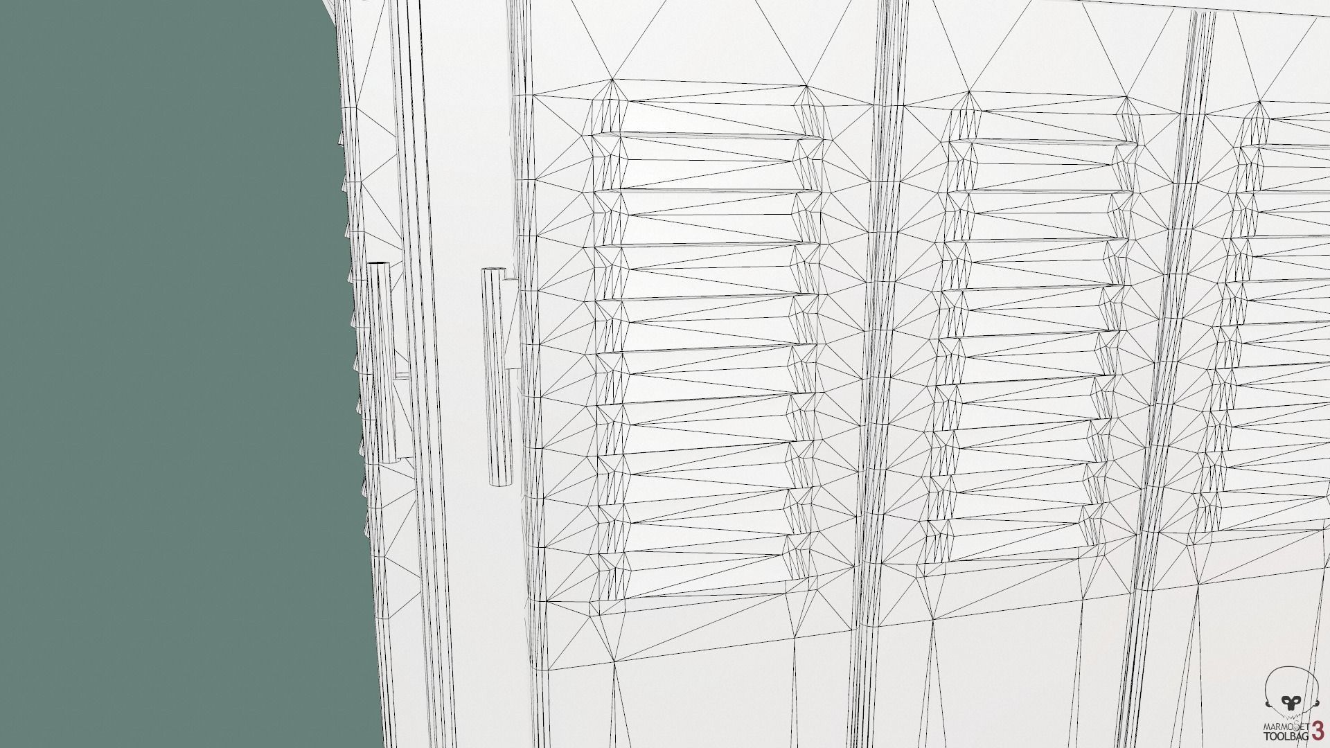 Transformer Substation Low-poly 3D model_49