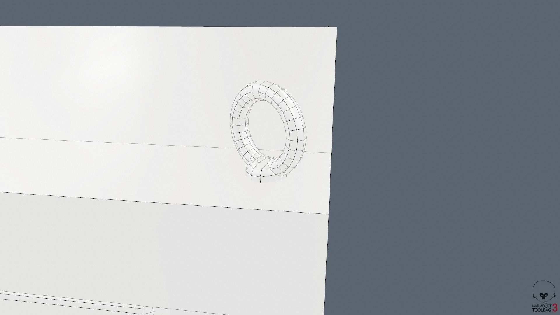 Transformer Substation Low-poly 3D model_43