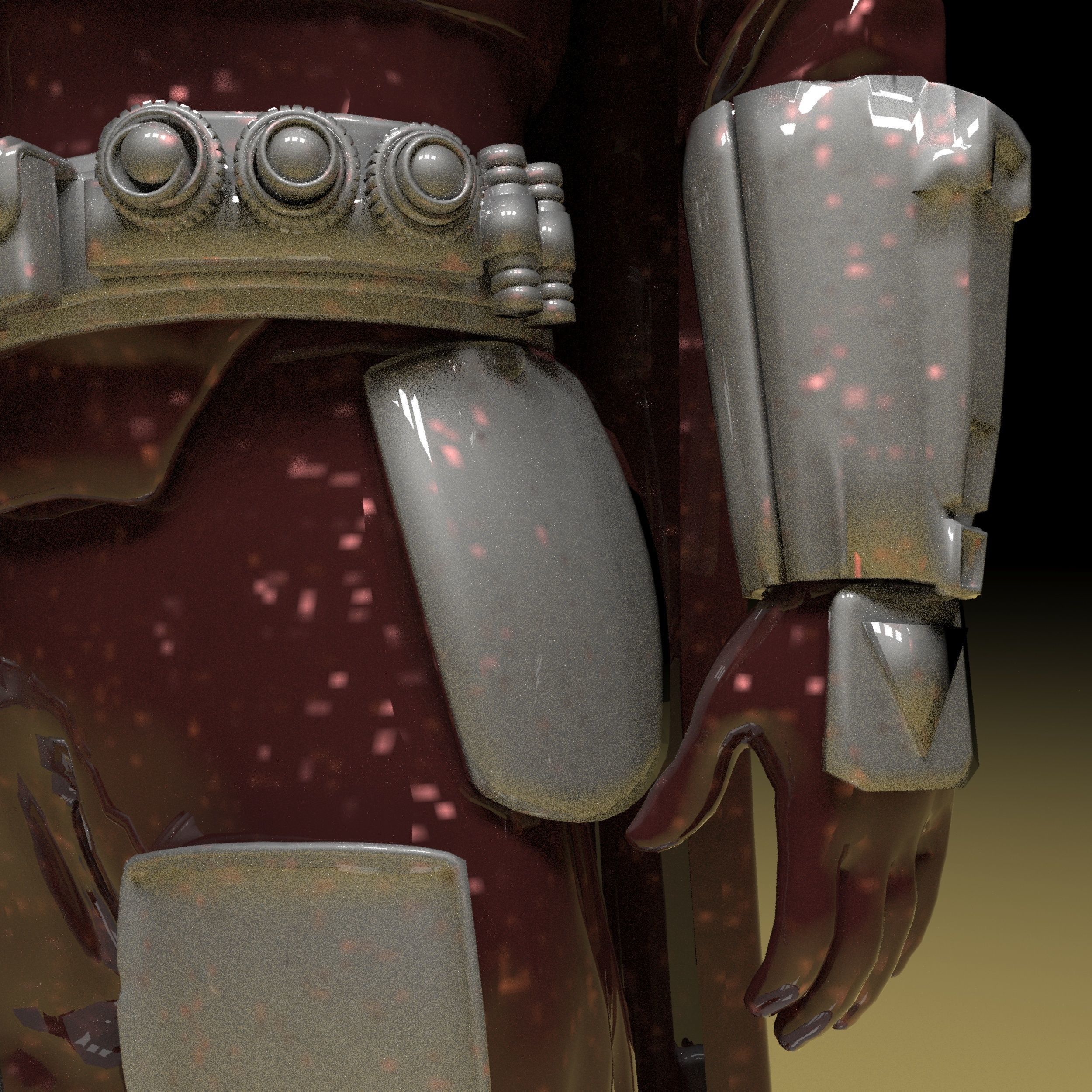 The Mandalorian 3d Model Stl Files 3D print model_13