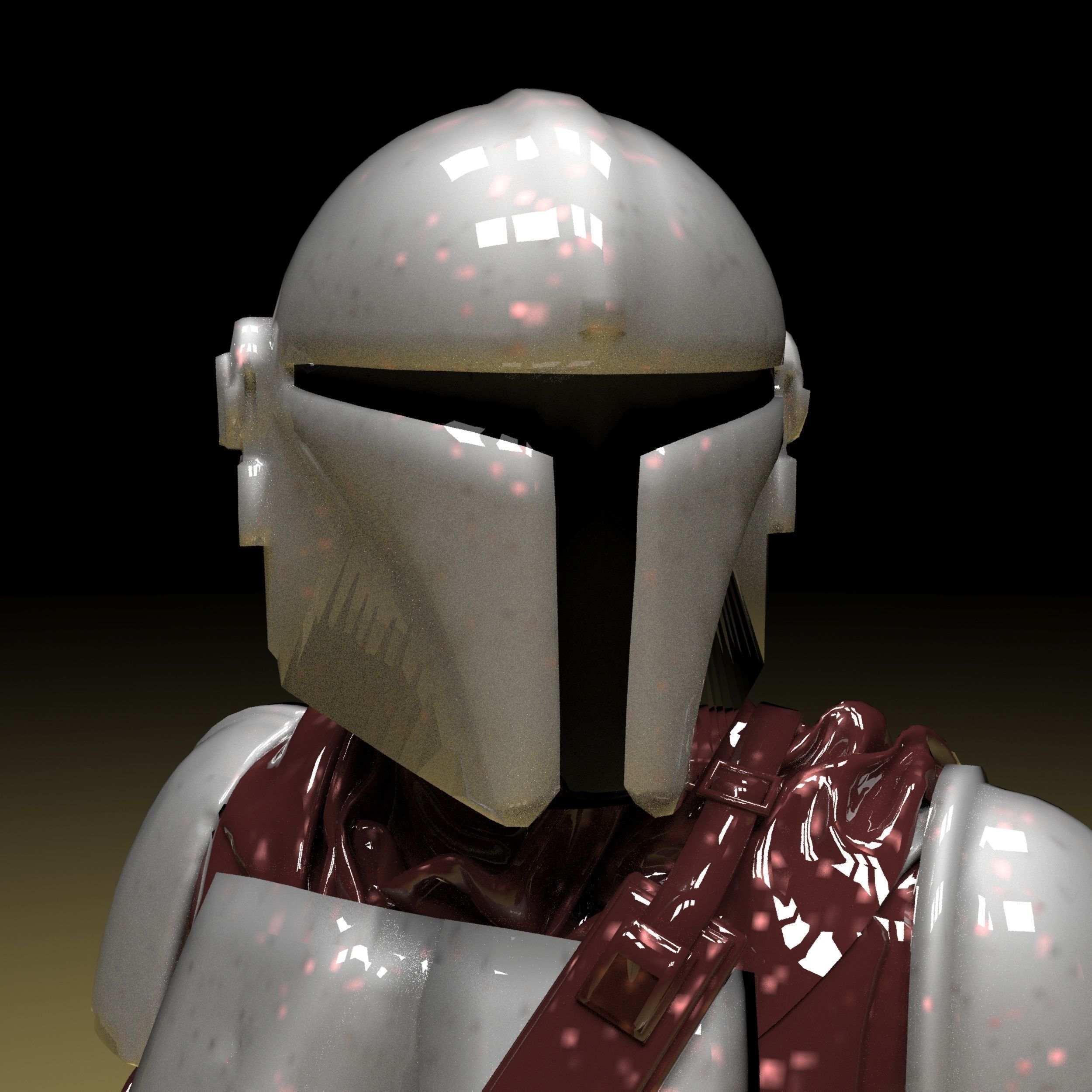 The Mandalorian 3d Model Stl Files 3D print model_12