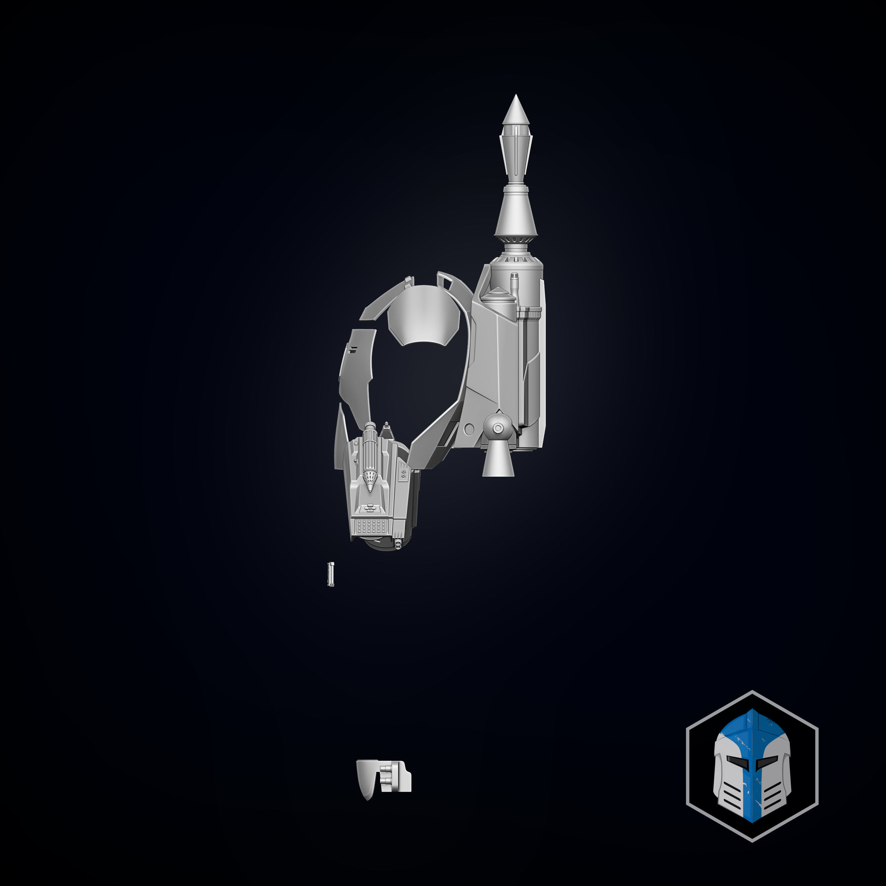 Boba Fett Armor 3D print model_9