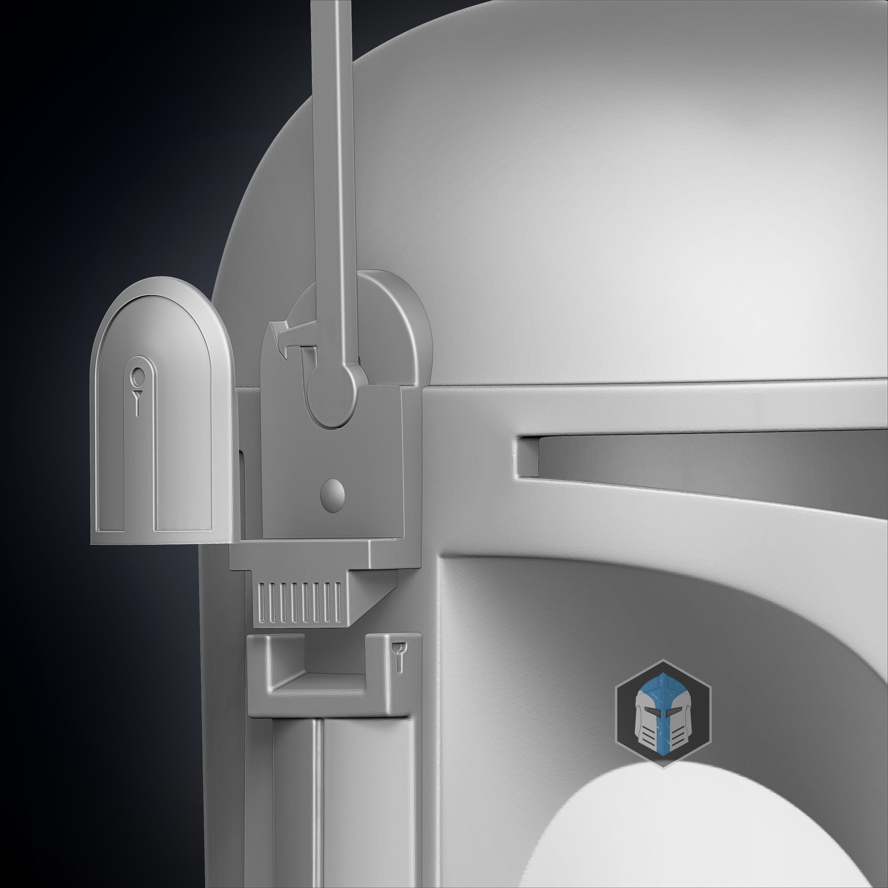 Boba Fett Armor 3D print model_16